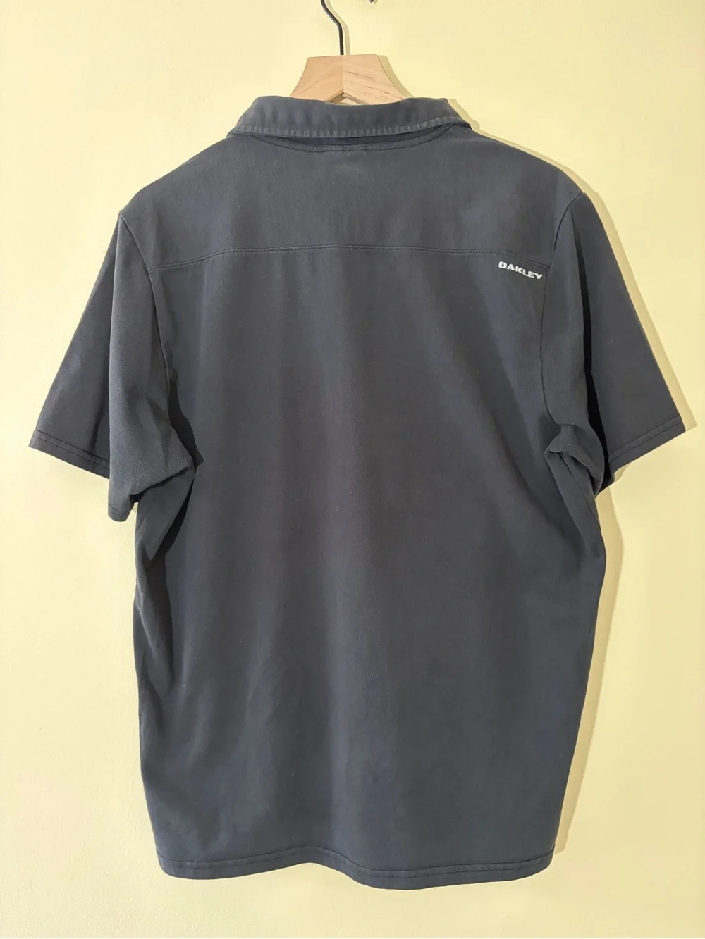 Vintage Oakley Black Golf Polo Shirt